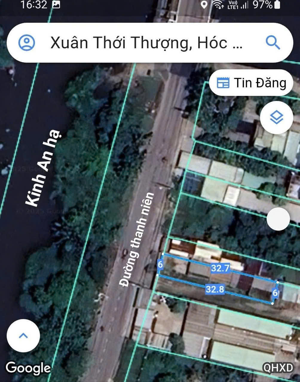 NHÀ NÁT (6x32) MẶT TIỀN THANH NIÊN – BÀ ĐIỂM, HÓC MÔN - GIÁ RẺ HIẾM