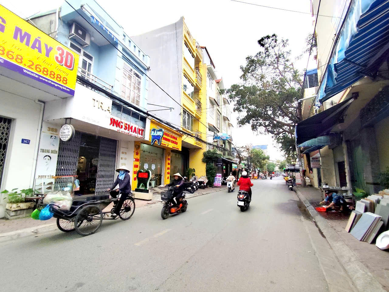 Nhà mặt đường Thiên Lôi gần AEON, 90m, mặt tiền 7m Siêu hiếm, Giá 12 tỉ