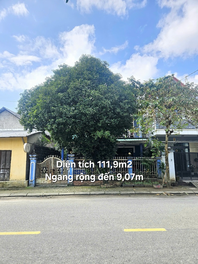 Bán Mặt tiền Nguyễn Sinh Cung - Ngang rộng 9m - tặng nhà 2 tầng kiên cố