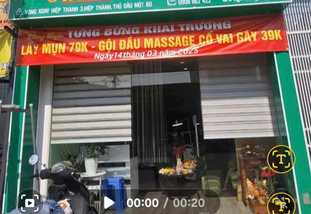 CHÍNH CHỦ CẦN SANG NHƯỢNG MẶT BẰNG LÀM ĐẸP – VÒNG XOAY HIỆP THÀNH 3, PHƯỜNG HIỆP THÀNH, TP. THỦ DẦU MỘT, BÌNH DƯƠNG