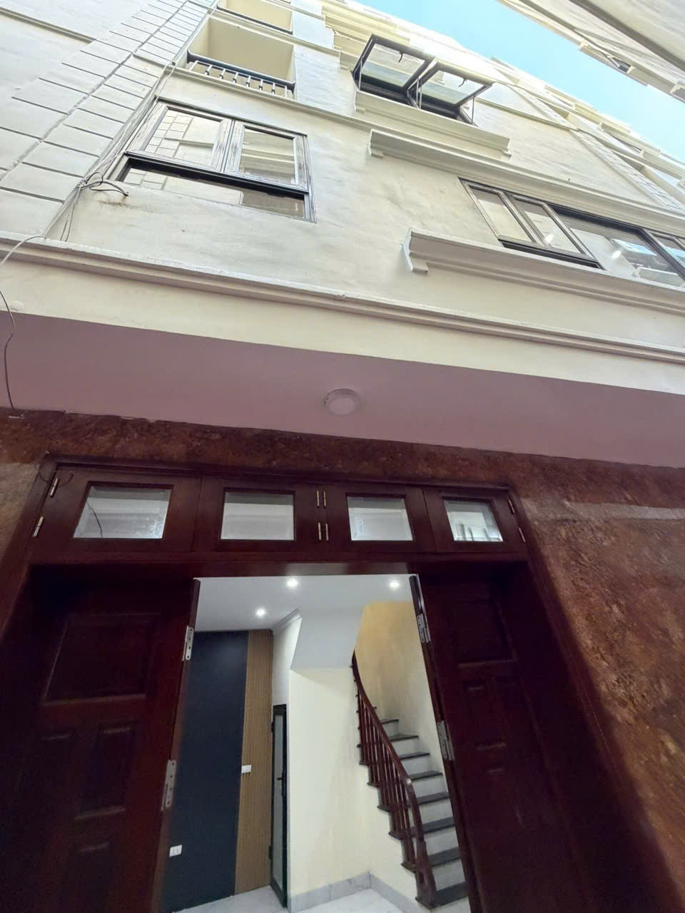 NHÀ ĐẸP THANG MÁY Ô TÔ ĐỖ CỬA Bồ Đề-Long Biên 35m2 X 6 Tầng X 10.3tỷ.