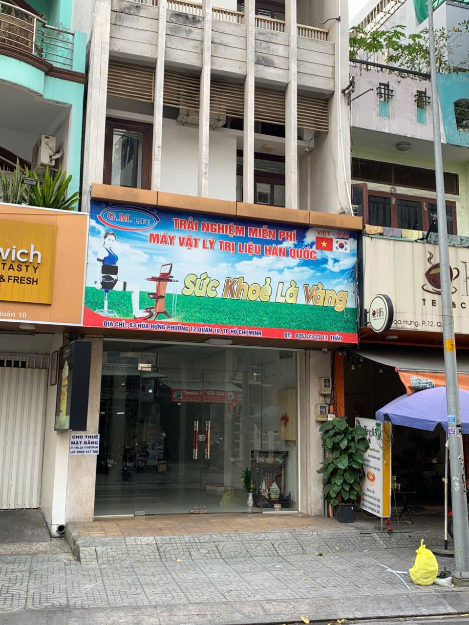 CHO THUÊ MẶT BẰNG QUẬN 10 – VỊ TRÍ ĐẸP, GIÁ TỐT