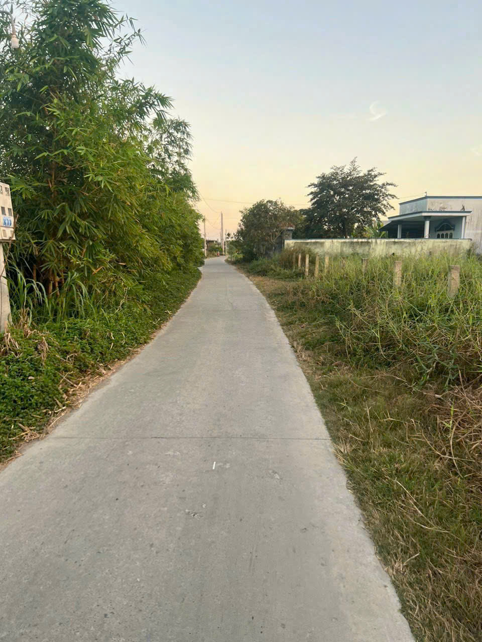 Bán đất mt đường Cây Điệp , Nhựt Chánh tdt 2000m2 ( 180m2 thổ còn lại đất lúa ) giá 4,8 tỷ