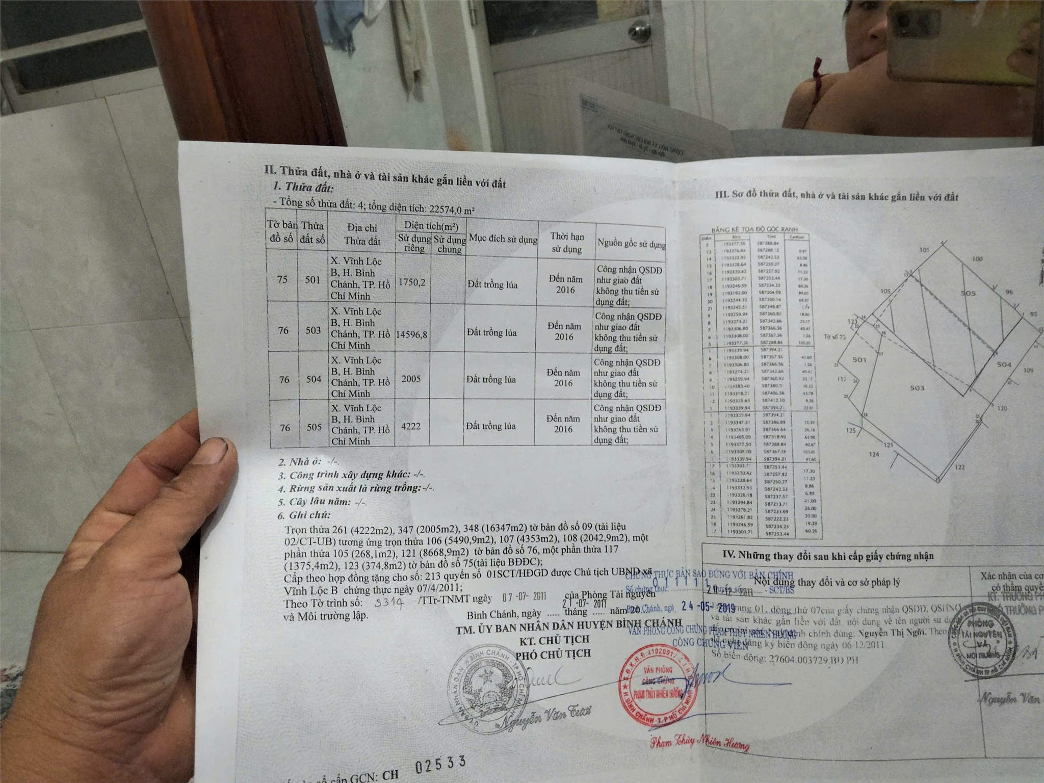 ĐẤT CHÍNH CHỦ GIÁ TỐT - CHÍNH CHỦ CẦN BÁN NHANH lô đất tại huyện Bình Chánh, TPHCM