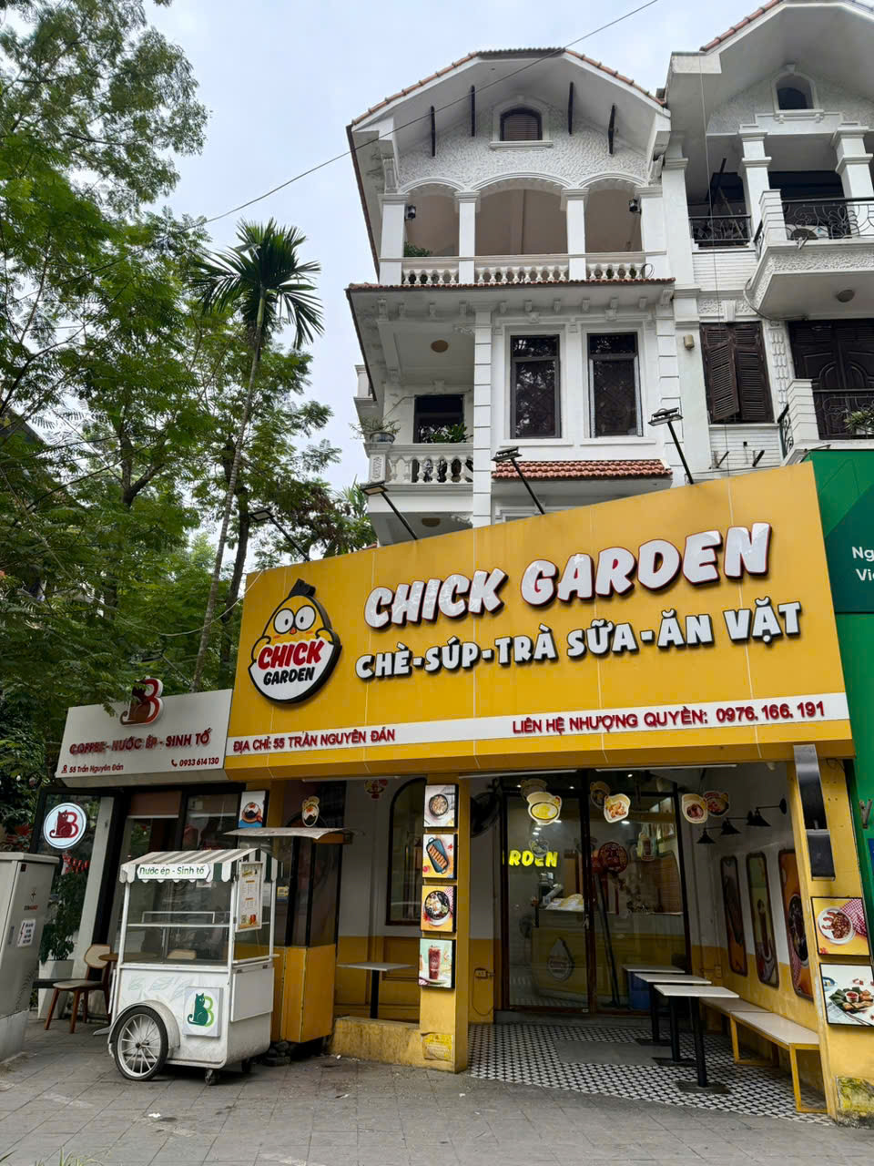 CHÍNH CHỦ CHO THUÊ NHÀ MẶT PHỐ TRẦN NGUYÊN ĐÁN