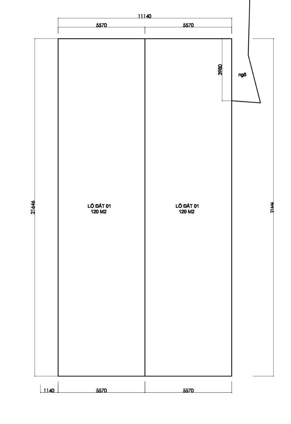 BÁN 2 LÔ ĐẤT MẶT HỒ TAI TRÂU NGỌC THỤY- LONG BIÊN 120M2 31.8 TỶ.