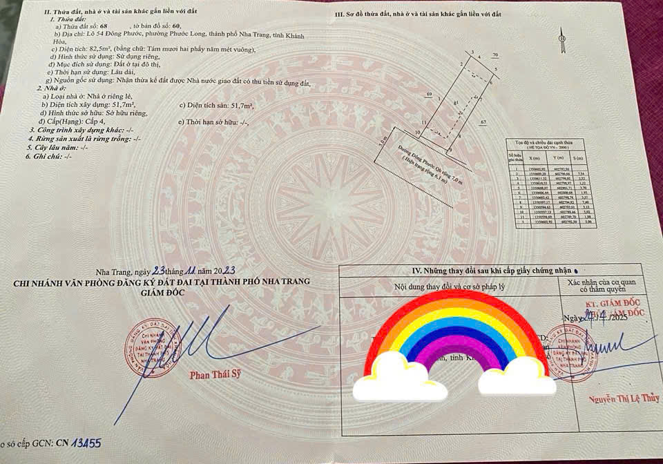 BÁN ĐẤT TẶNG NHÀ ĐƯỜNG OTO THÔNG RA ĐƯỜNG VÕ THỊ SÁU TẠI PHƯỚC LONG, NHA TRANG.