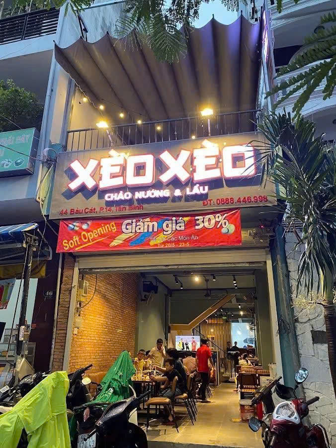 CHO THUÊ NHÀ MẶT TIỀN 44 BÀU CÁT, P.14, Q. TÂN BÌNH, TPHCM