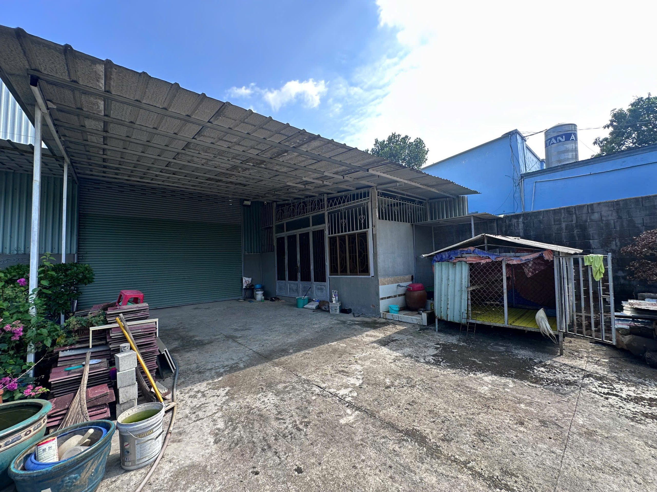 CHO THUÊ KHO XƯỞNG KẾT HỢP NHÀ Ở + SÂN BÃI – TÂN AN HỘI, CỦ CHI