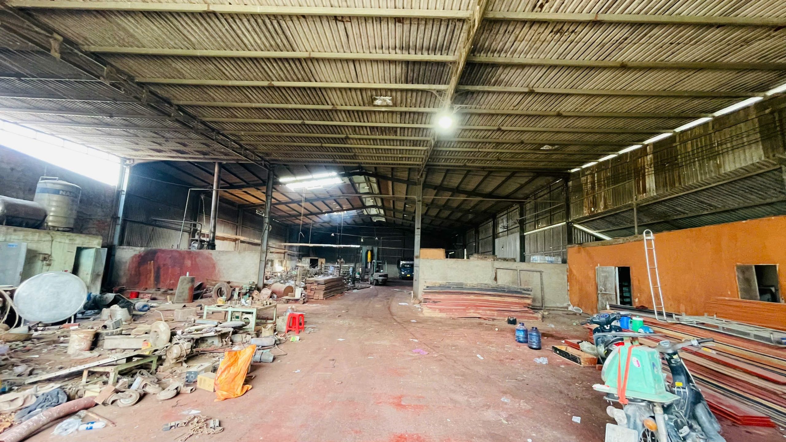 XT711 Cho thuê kho Xưởng Thuộc Phước Tân, khung thép tiền chế thích hợp SX đa ngành nghề