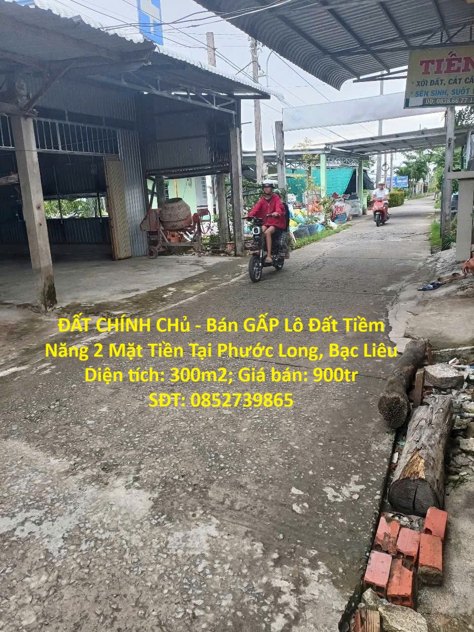 ĐẤT CHÍNH CHủ - Bán GẤP Lô Đất Tiềm Năng 2 Mặt Tiền Tại Phước Long, Bạc Liêu