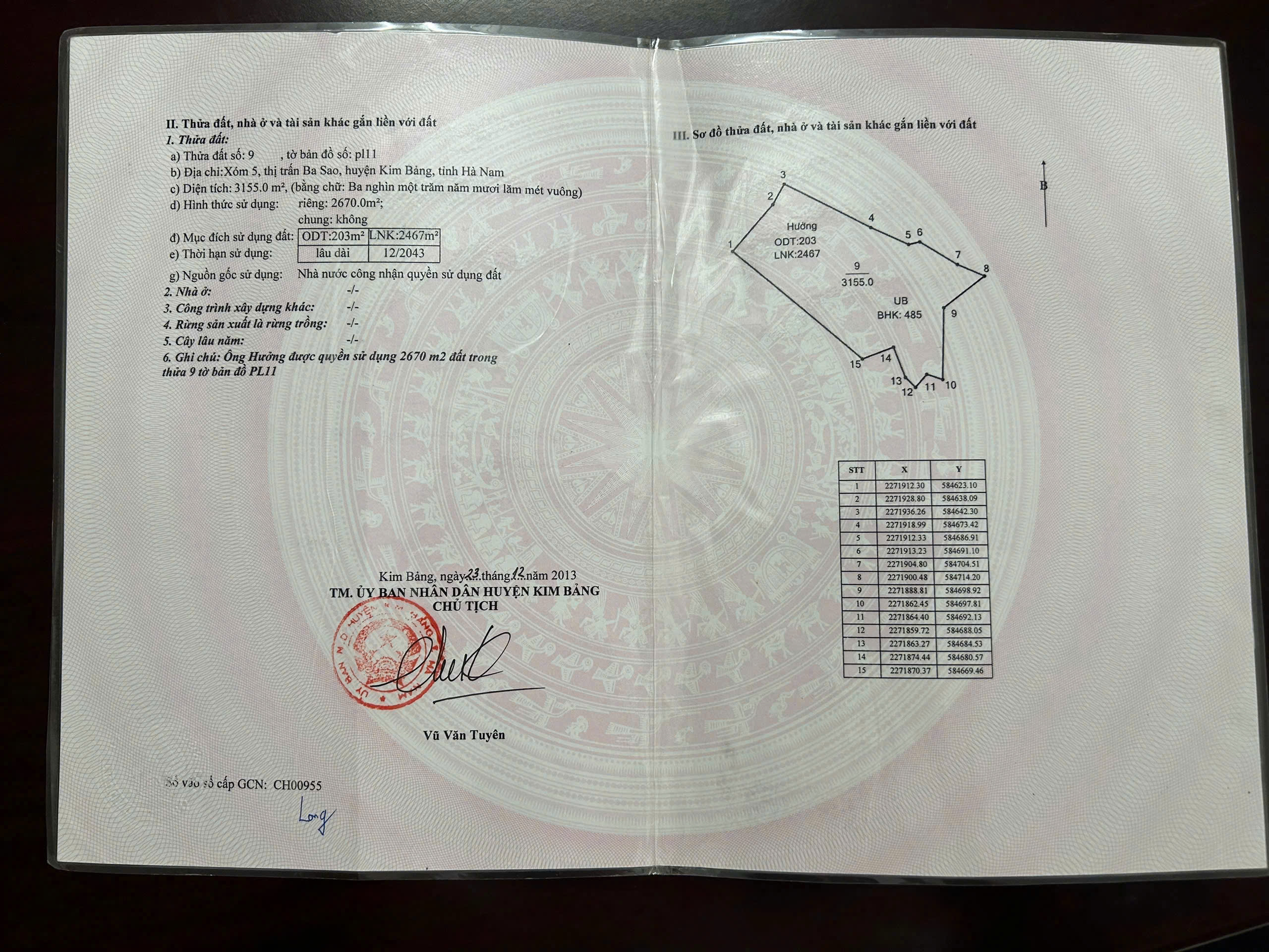 BÁN ĐẤT CHÍNH CHỦ – VỊ TRÍ ĐẮC ĐỊA KIM BẢNG, HÀ NAM