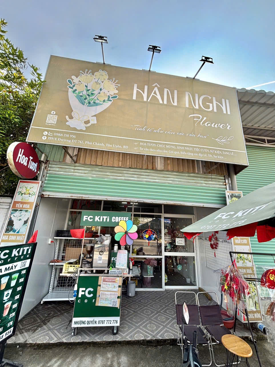 CẦN SANG NHƯỢNG TIỆM HOA KẾ CHỢ PHÚ CHÁNH, TÂN UYÊN, BÌNH DƯƠNG – VÀO LÀ BÁN NGAY