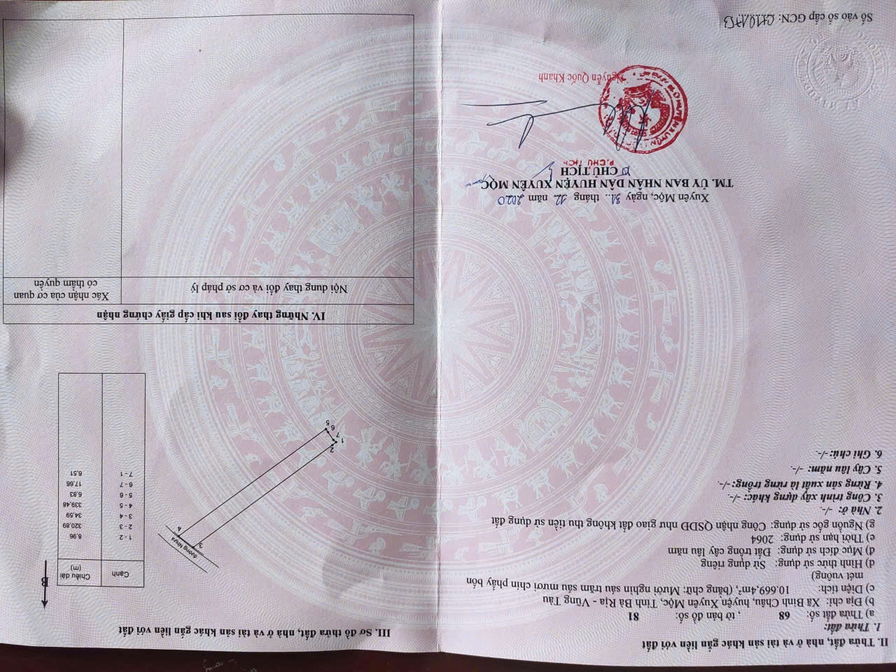 Chủ bán hơn 9612mv qh 2 mặt tiền trước sau