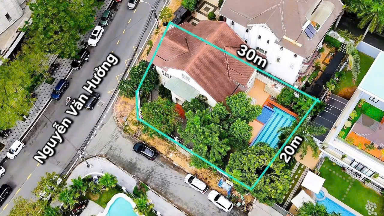 Bán gấp căn Biệt Thự góc 2 mặt tiền Nguyễn Văn Hưởng, Thảo Điền ,Quận 2