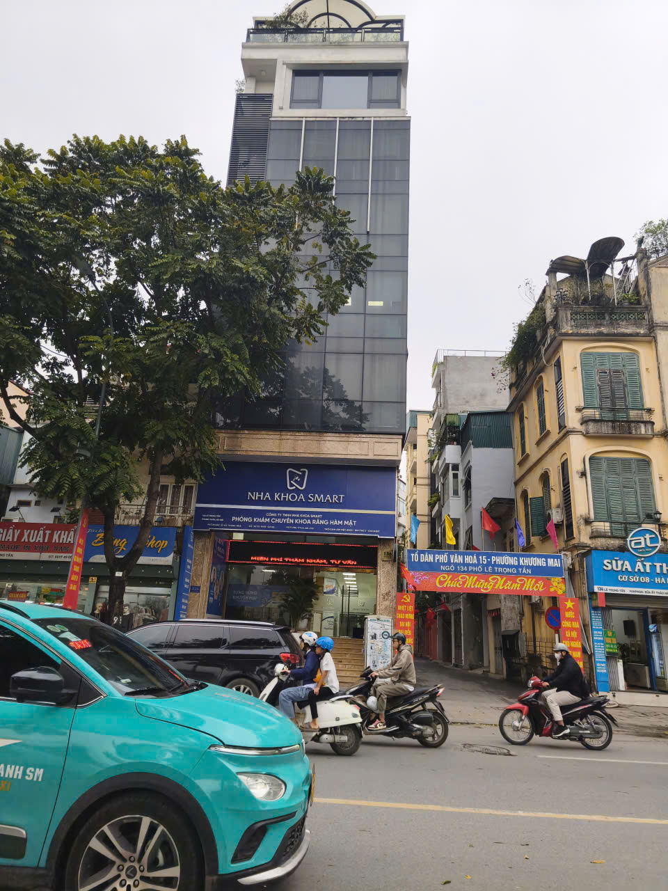 Bán nhà VIP mặt phố Lê Trọng Tấn Thanh Xuân Hà Nội lô góc. Mặt tiền 7m