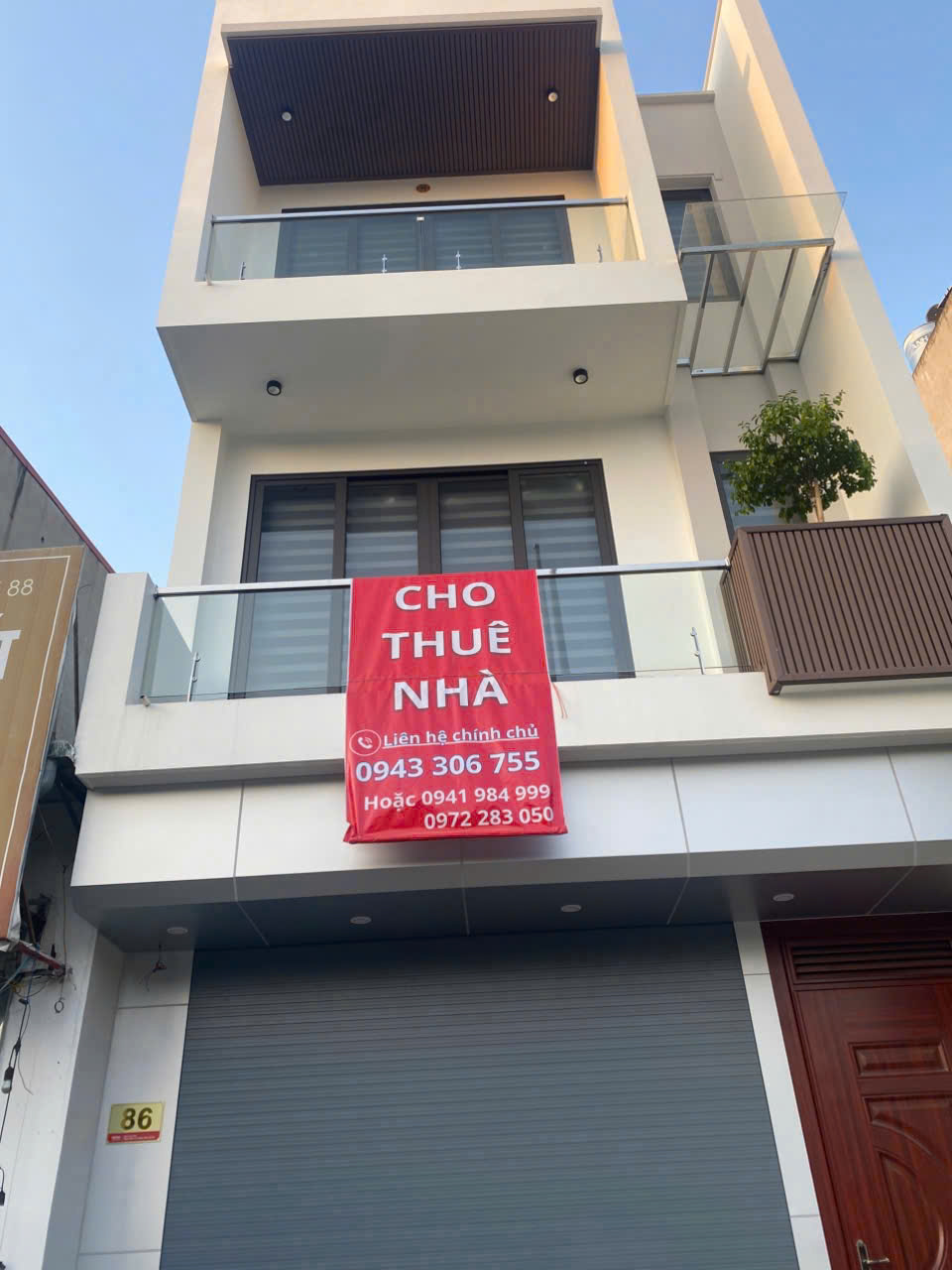 CHO THUÊ NHÀ MẶT ĐƯỜNG TÔN ĐỨC THẮNG – KHAI QUANG, TP VĨNH YÊN