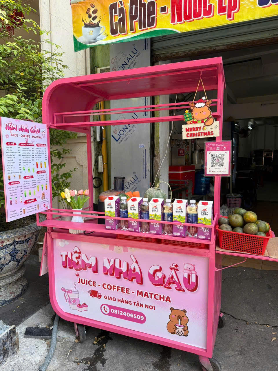 SANG MẶT BẰNG + TOÀN BỘ DỤNG CỤ Quán Cà Phê – Sinh Tố – Nước Ép Tân Bình