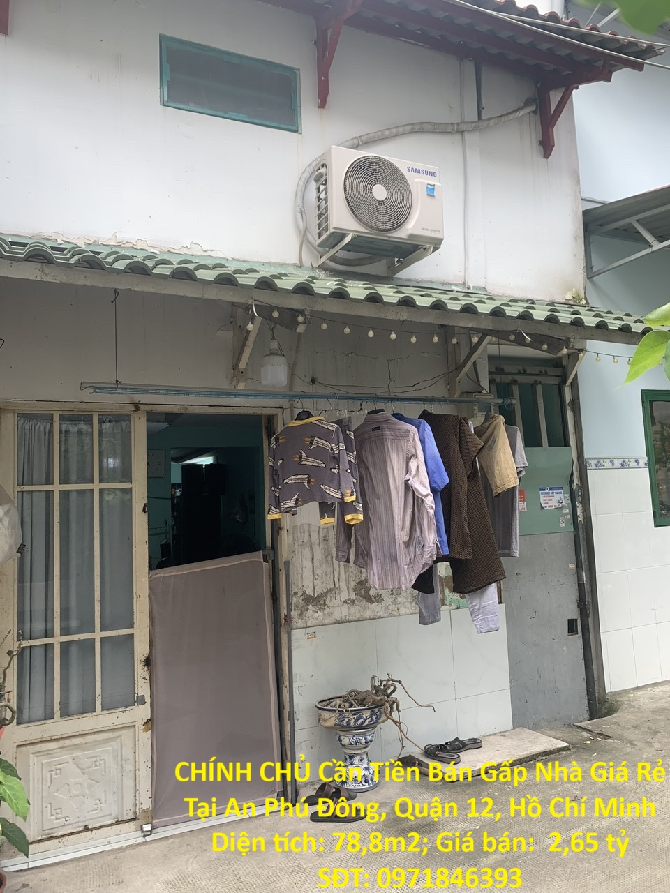 CHÍNH CHỦ Cần Tiền Bán Gấp Nhà Giá Rẻ Tại An Phú Đông, Quận 12, Hồ Chí Minh