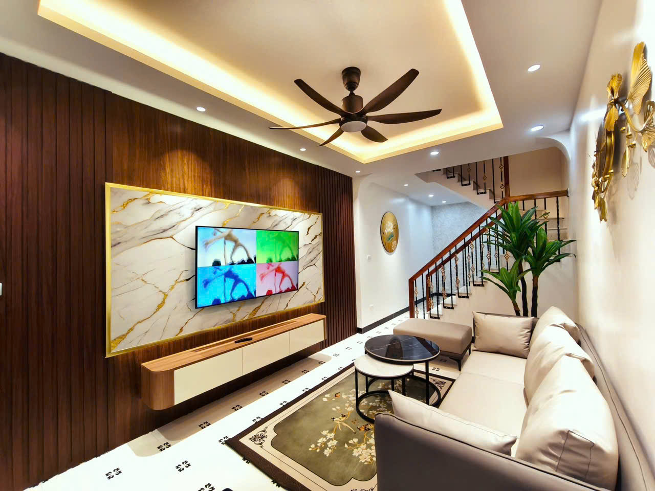 Hiếm Trương Định – Nhà đẹp ở ngay, 4 ngủ full nội thất chỉ 7.3 tỷ lh 0975124520