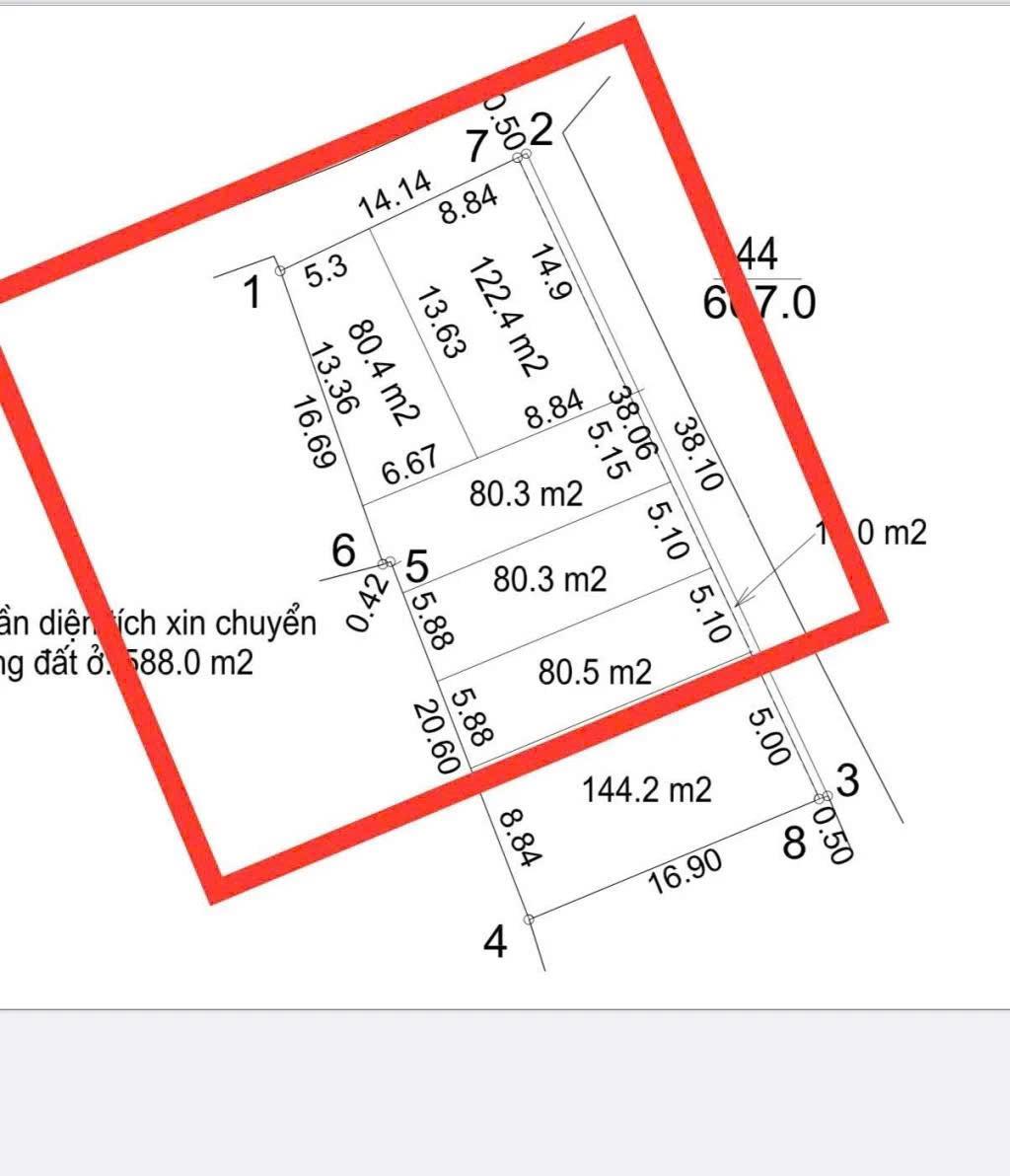 Đầu tư là thắng, siêu phẩm đất đông dư gần cầu thanh trì chia 5 lô ô tô vào