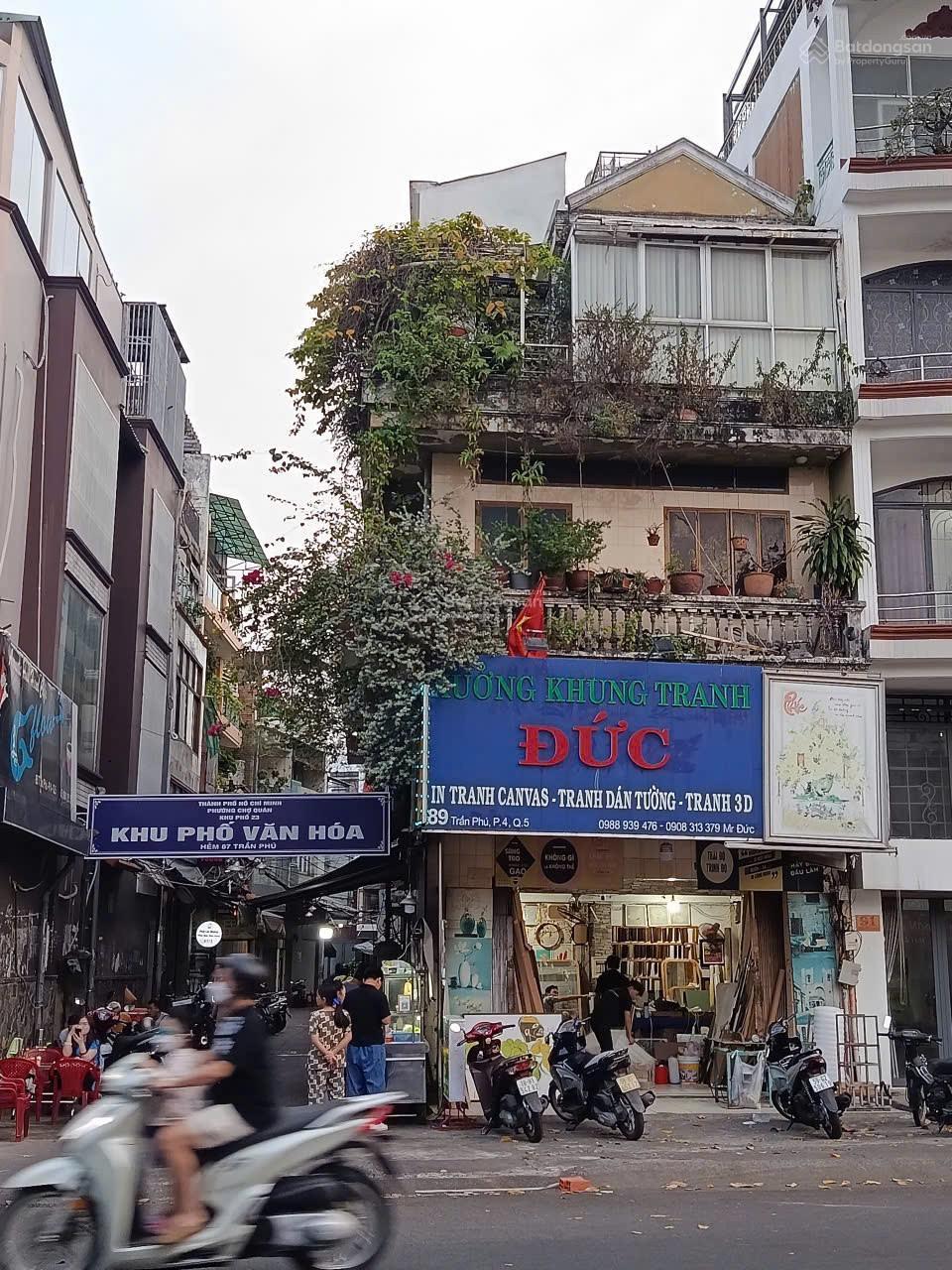 *EM BÁN TRƯỚC TẾT NHỈNH 15TỶ, 2 Mặt tiền 4Tầng Ngang Bự 5.2m Lô Góc Trần Phú Giáp Q1