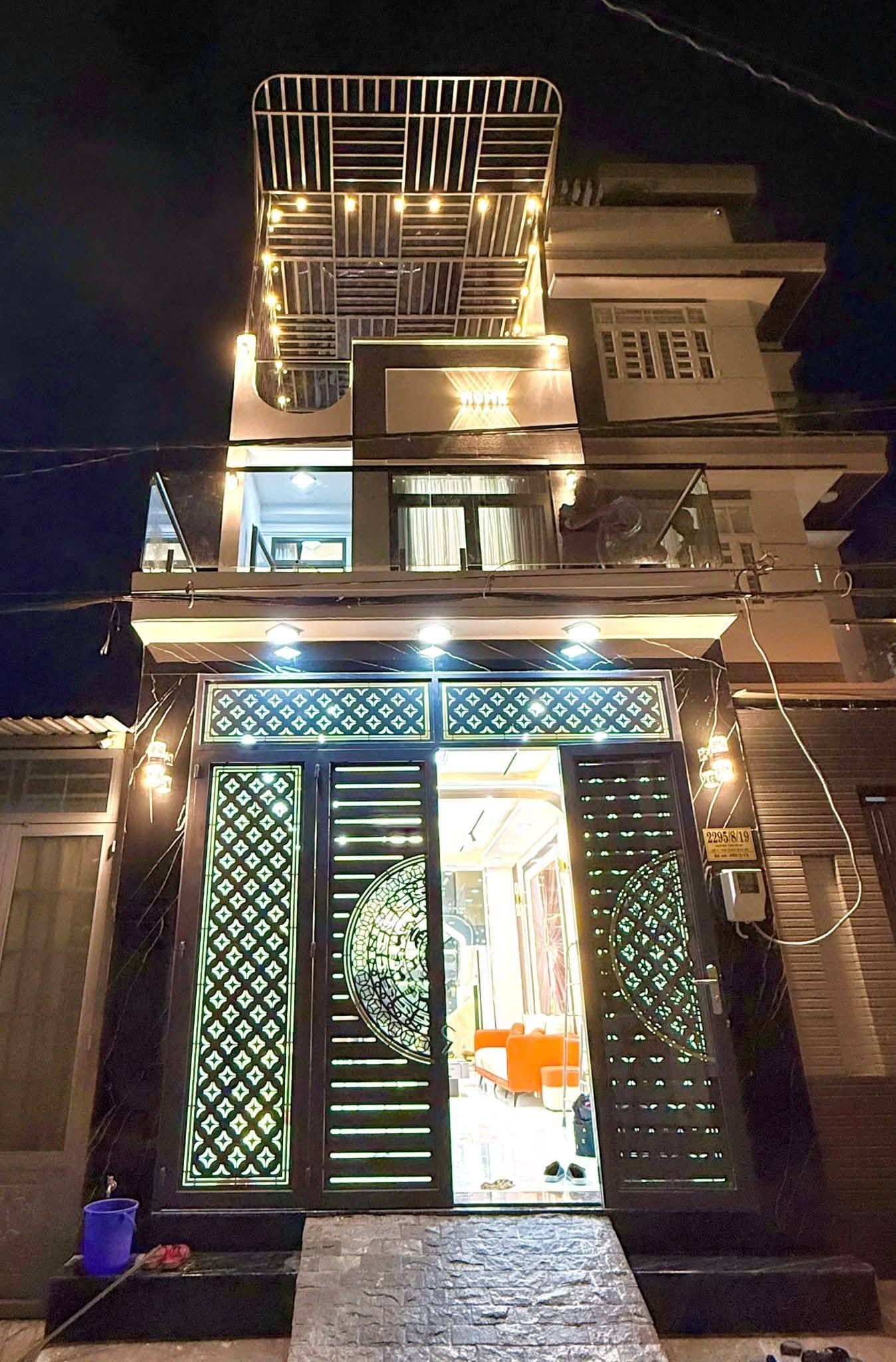 BÁN NHÀ 3 TẦNG ĐƯỜNG HUỲNH TẤN PHÁT, NHÀ BÈ - SỔ HỒNG CHÍNH CHỦ, 4PN, 8.6 TỶ