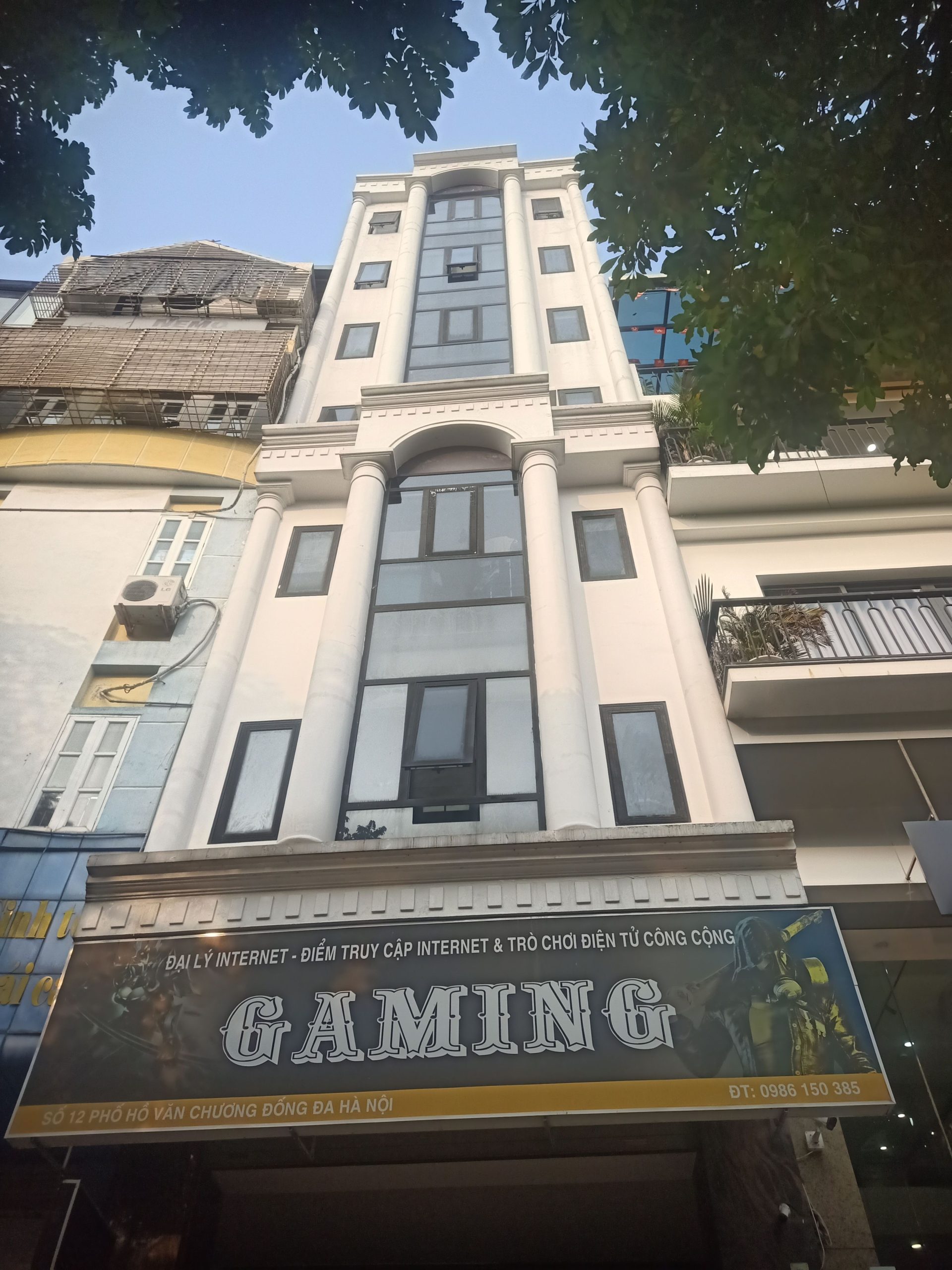 ️ MẶT PHỐ HỒ VĂN CHƯƠNG – VIEW HỒ TRỰC DIỆN – 8 TẦNG + HẦM – THANG MÁY – GIÁ CHỈ ~400TR/M²