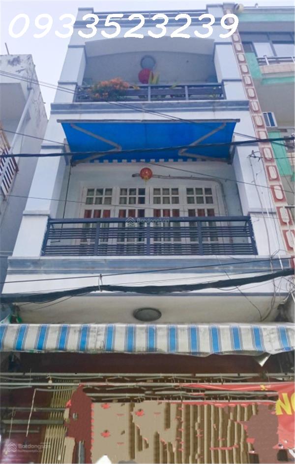 Giảm sâu - nhà 4 tầng 65.2m2 ngay chợ đêm Hạnh Thông Tây đường 8m, vỉa hè 4m kinh doanh chỉ 9,99 tỷ