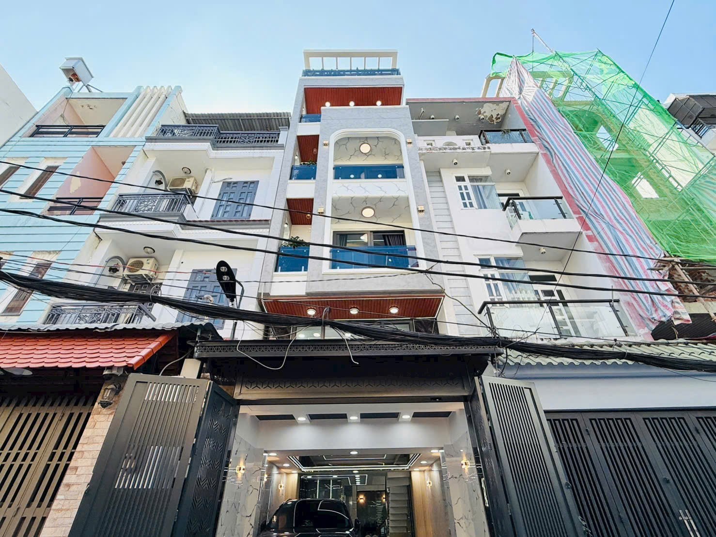 NHÀ ĐẸP PHAN HUY ÍCH - 63m2 6 TẦNG THANG MÁY - HẺM 8M - 13.8 TỶ