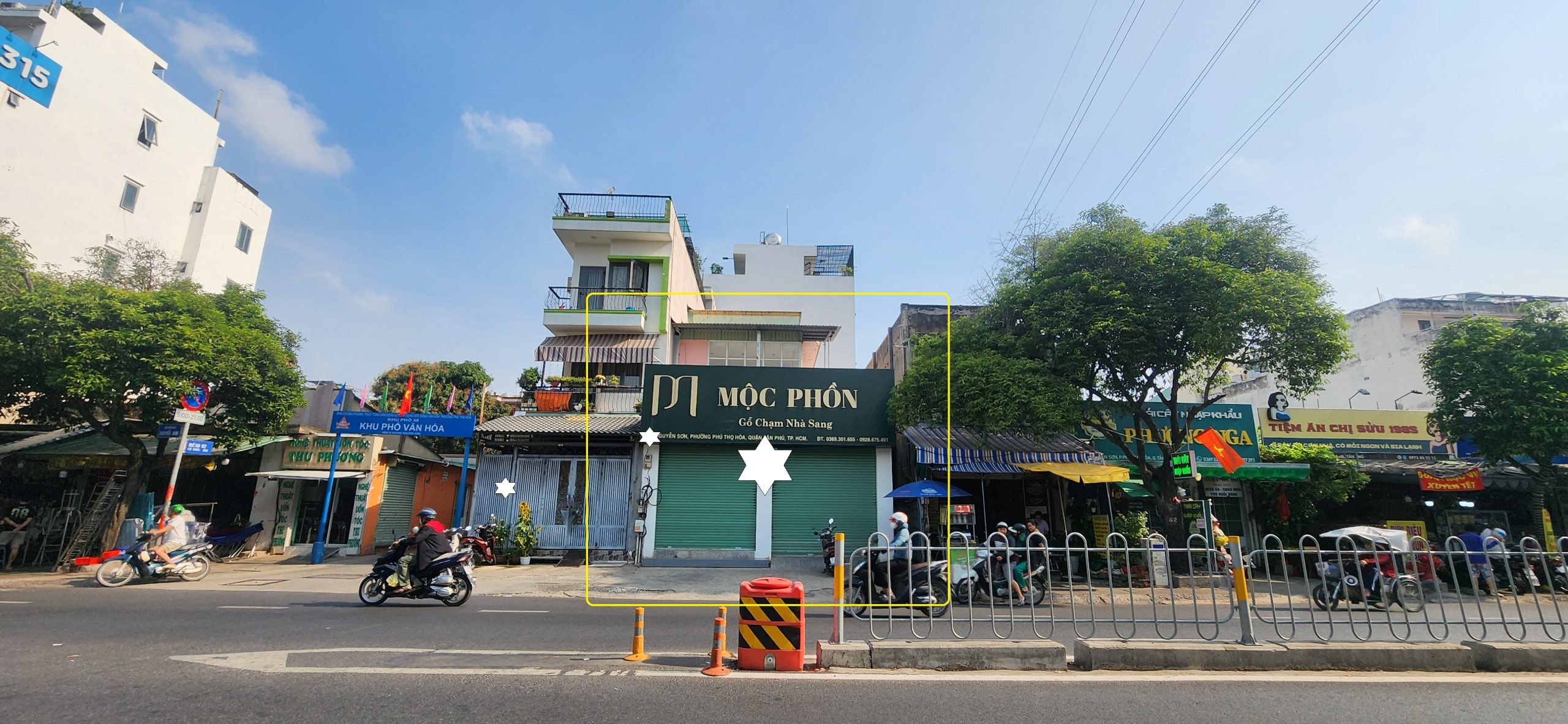 Cho thuê nhà mặt tiền Nguyễn Sơn q.Tân Phú 154m², 2TẦNG, NGANG LỚN 7M - CẠNH CHUNG CƯ