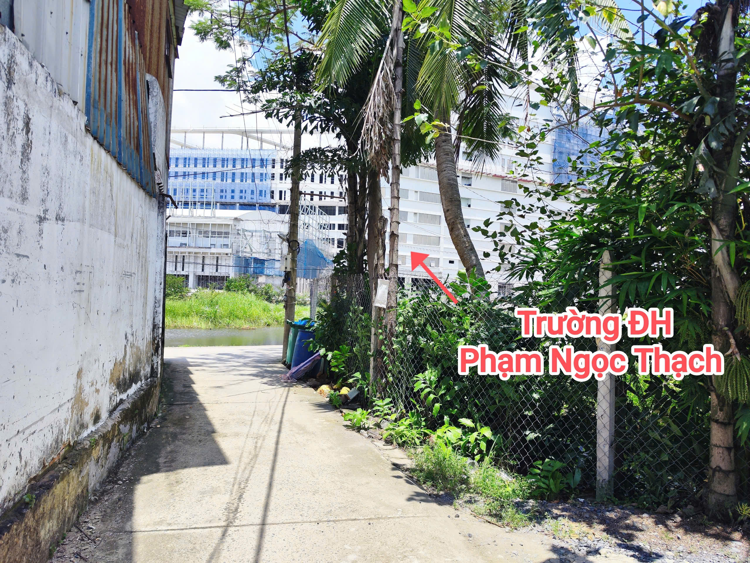 CẦN BÁN 634M2 ĐẤT VƯỜN ĐỐI DIỆN TRƯỜNG ĐH PHẠM NGỌC THẠCH