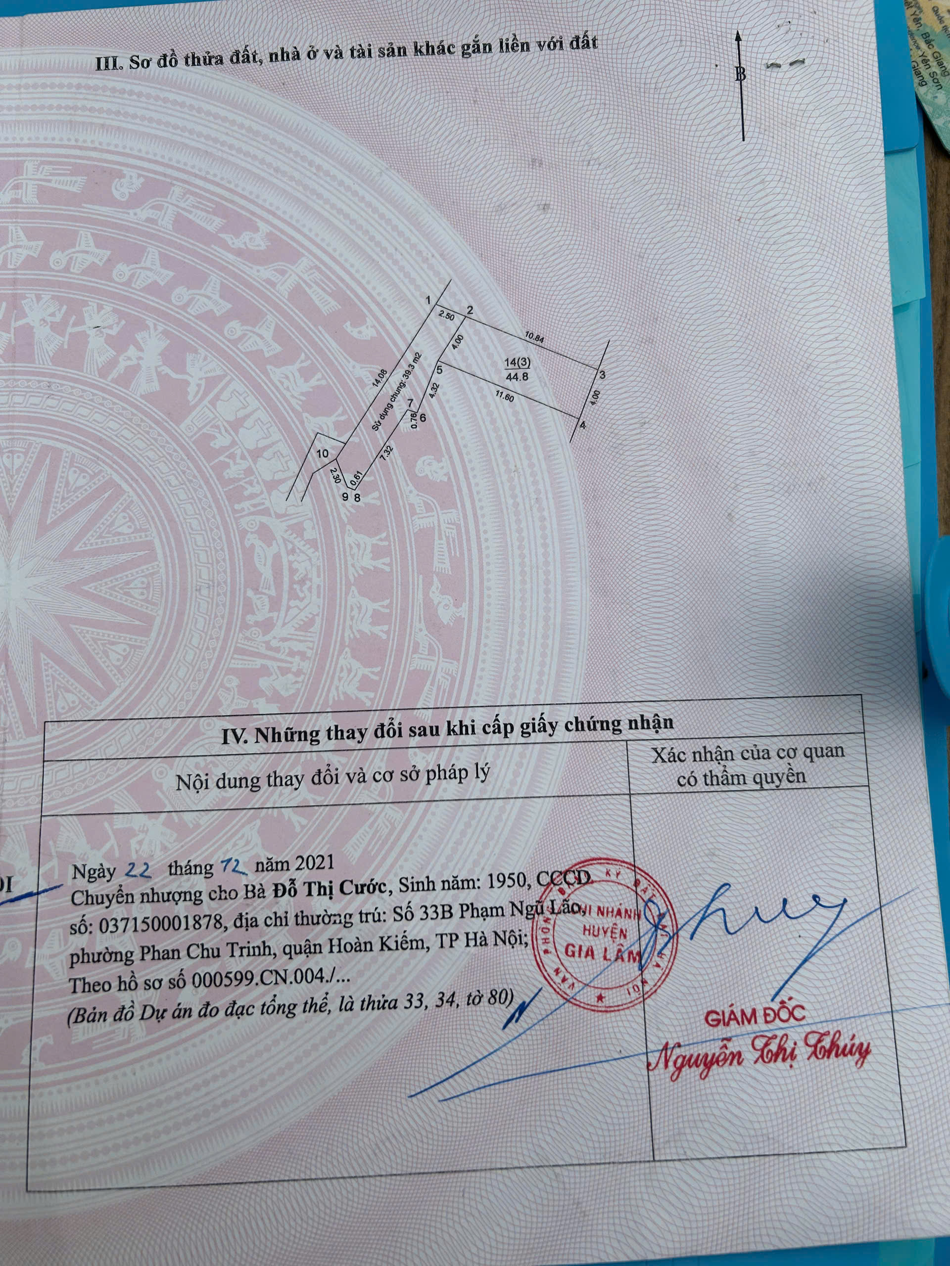 CHÍNH CHỦ CẦN BÁN 45 M2 ĐẤT XÃ THUẬN AN - GIA LÂM, GIÁ NHỈNH 2.X TỶ, LH 0985865658