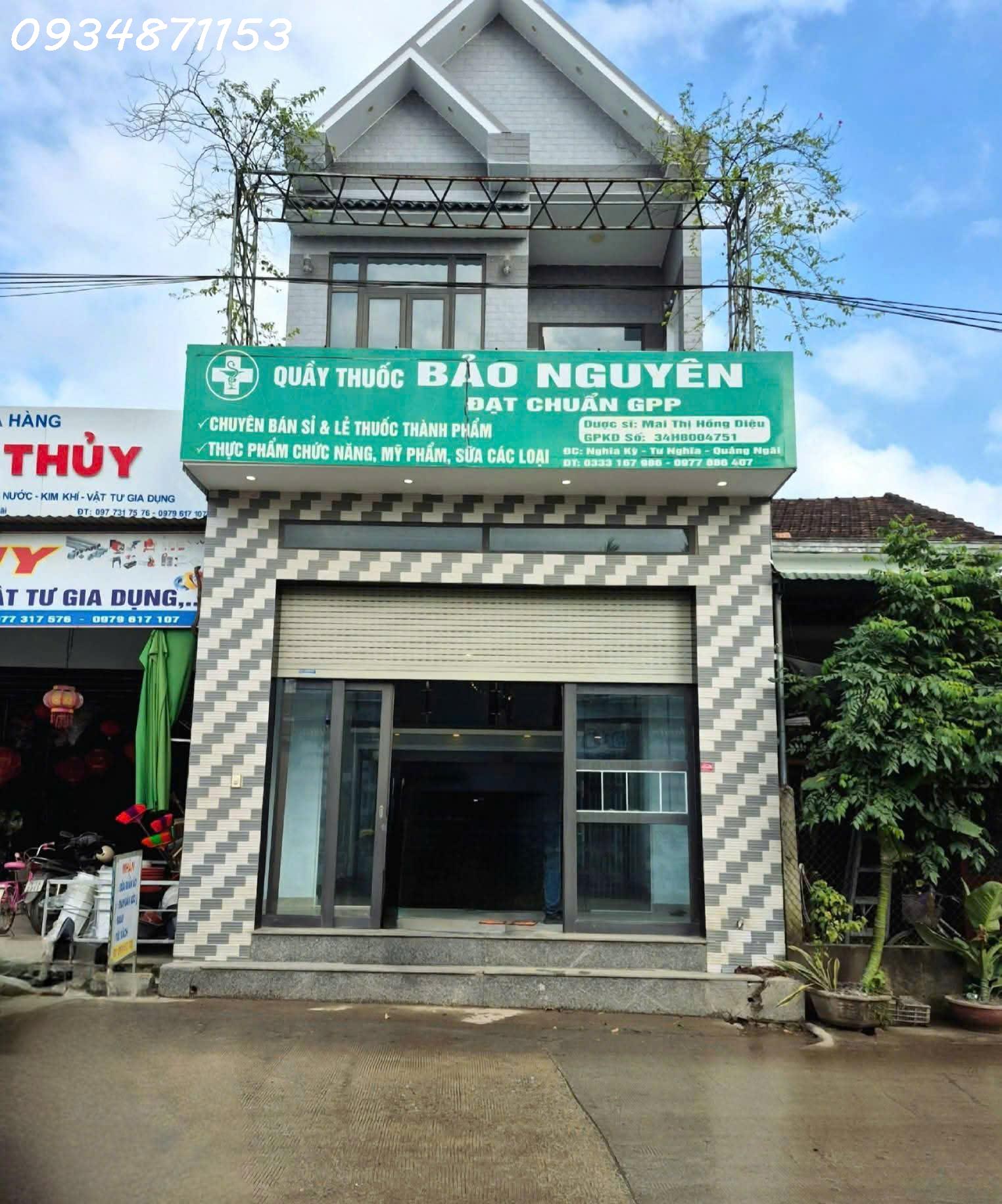 Bán nhanh nhà KDS Nghĩa Kỳ. ở sướng, kinh doanh tốt