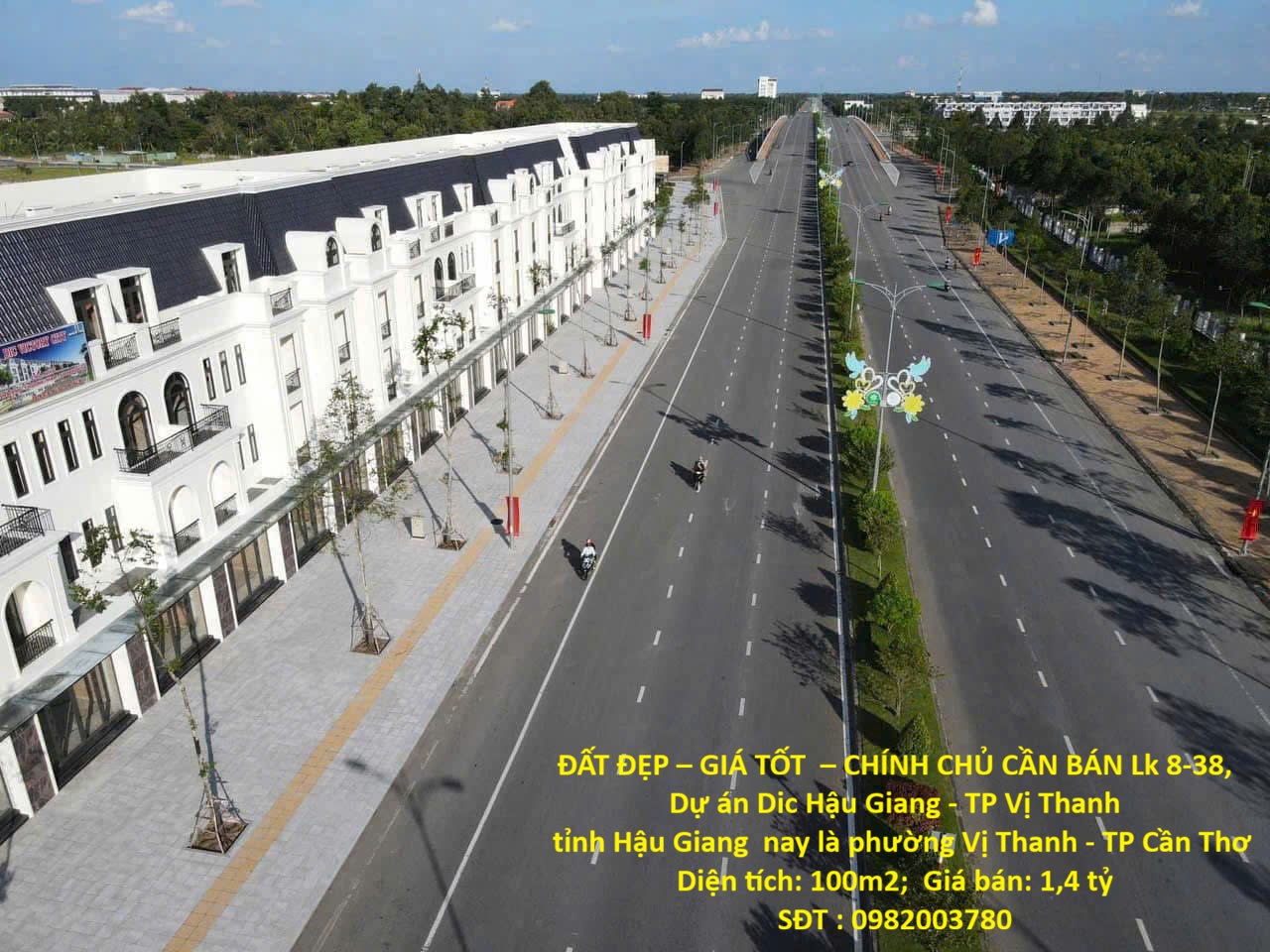 ĐẤT ĐẸP – GIÁ TỐT – CHÍNH CHỦ CẦN BÁN Lk 8-38, Dự án Dic Hậu Giang - TP Vị Thanh