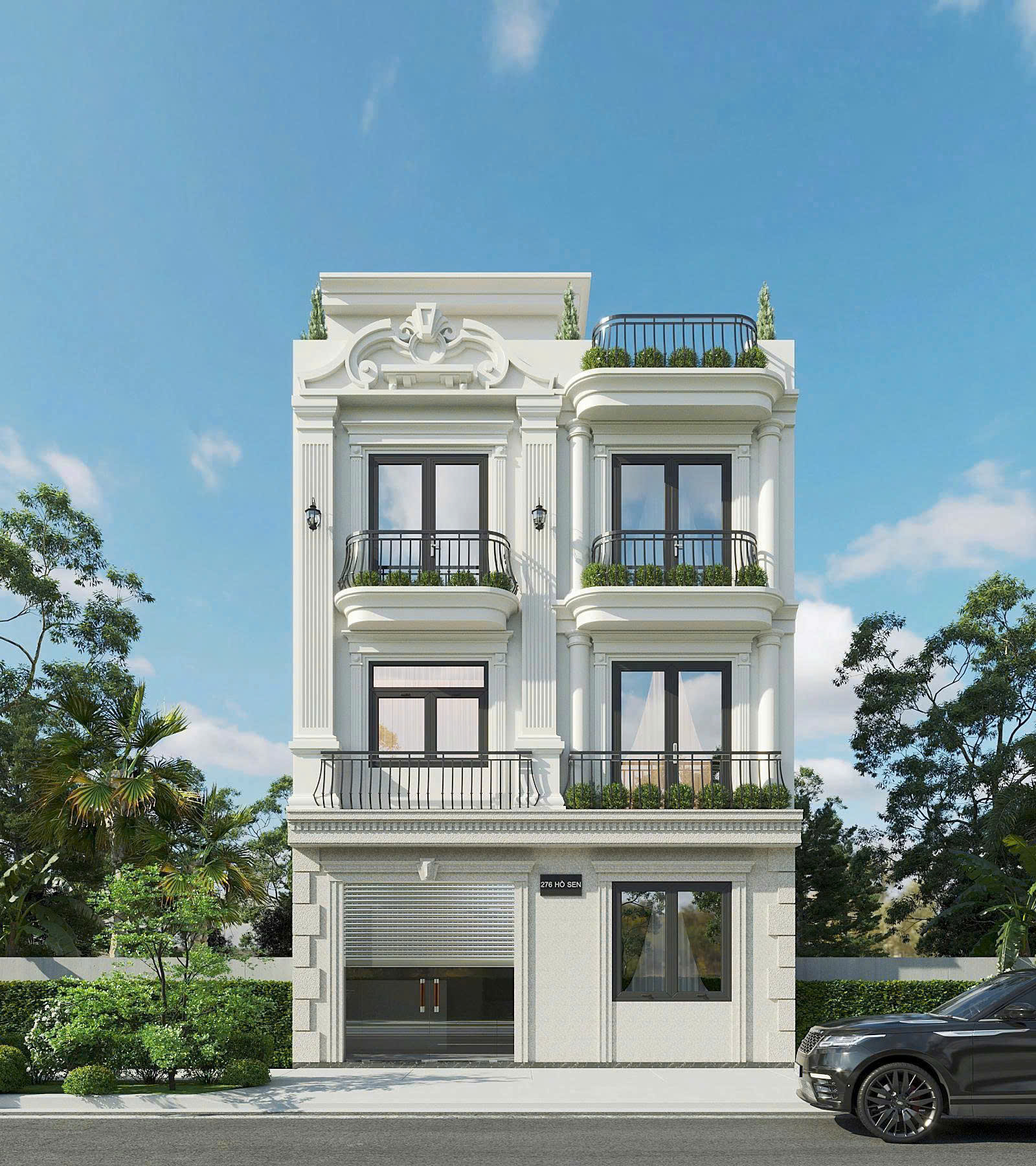 NHÀ 4 TẦNG HỒ SEN - LÊ CHÂN – XÂY MỚI ĐỘC LẬP – Ô TÔ ĐỖ SÁT NHÀ – 70M²