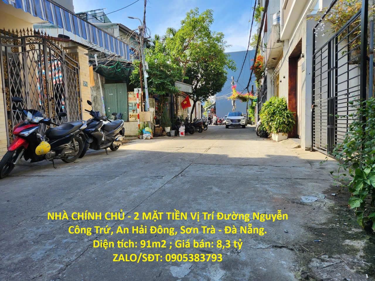 NHÀ CHÍNH CHỦ - 2 MẶT TIỀN Vị Trí Đường Nguyễn Công Trứ, An Hải Đông, Sơn Trà - Đà Nẵng.