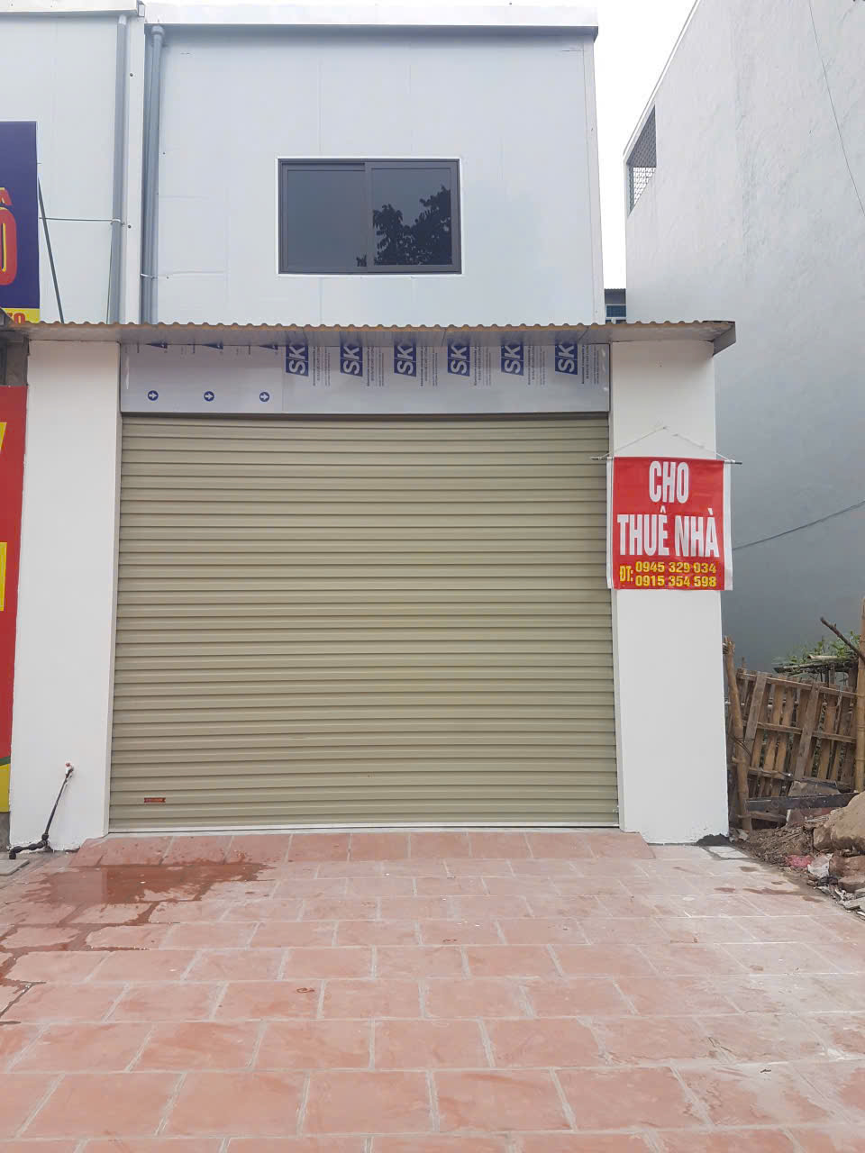 CHO THUÊ NHÀ 2 TẦNG MẶT ĐƯỜNG NGUYỄN QUYỀN – KHẢ LỄ 2, VÕ CƯỜNG, TP BẮC NINH