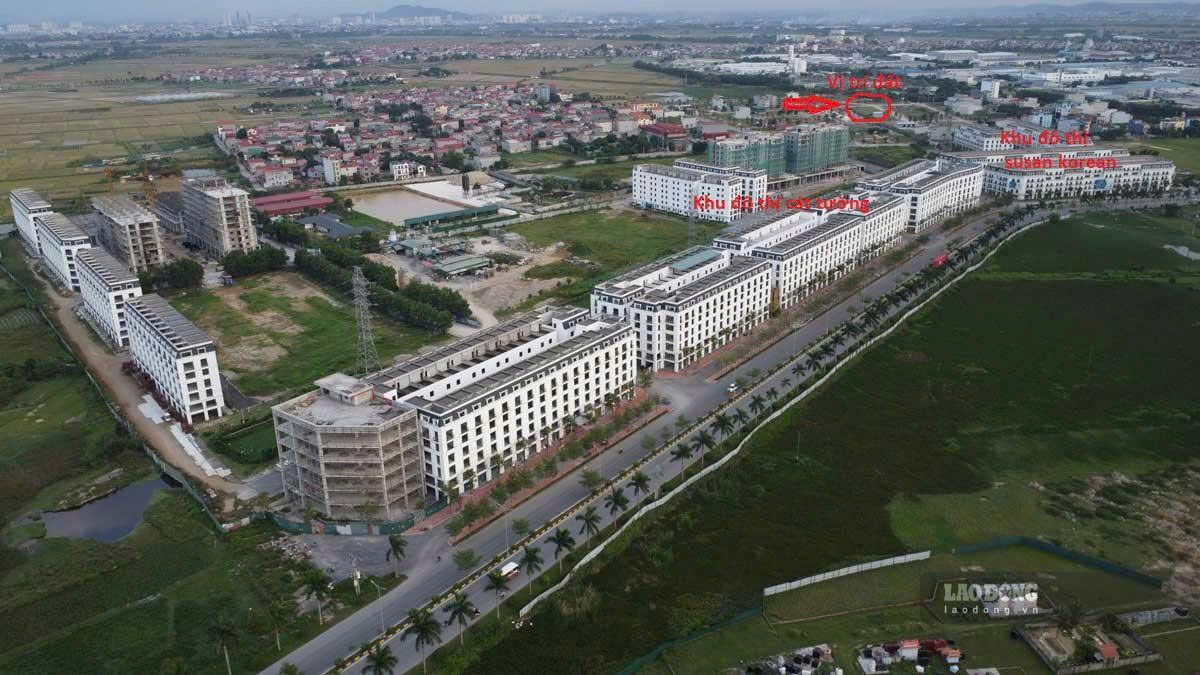 Bán lô đất 3 mặt tiền thuộc khu đô thị Yên Trung, Thụy Hòa, Yên Phong, Bắc Ninh