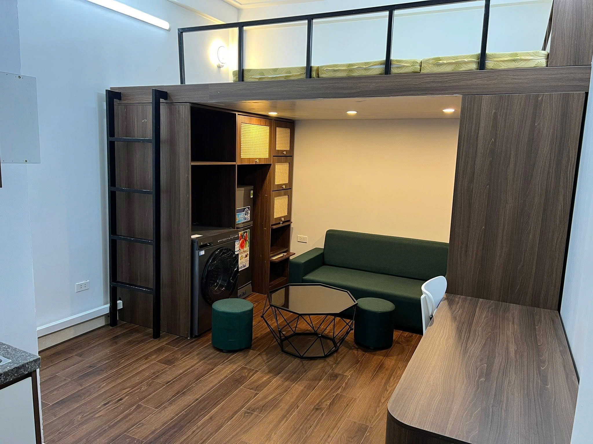 Cho thuê phòng Studio chung cư mini 255 Cầu Giấy - Giá chỉ 4.x triệu - Đầy đủ tiện nghi
