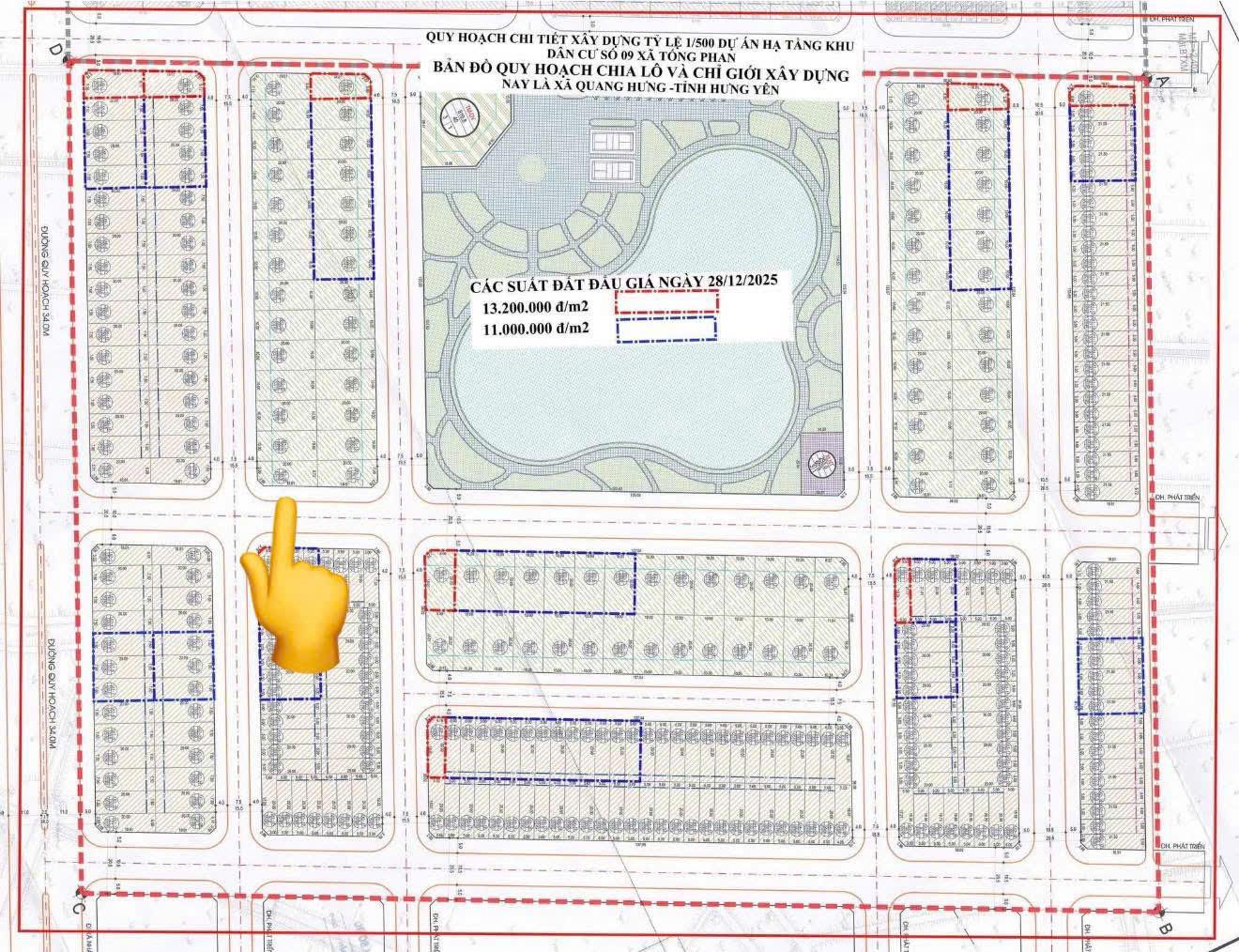 SỞ HỮU NGAY LÔ GÓC VÍP - Vị Trí Đắc Địa CÓ 102 TẠI KHU 9, THUỘC XÃ QUANG HƯNG, HƯNG YÊN