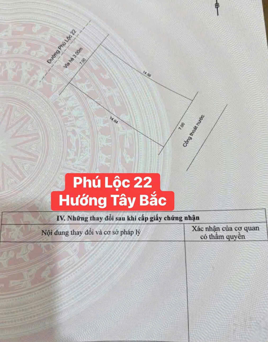 Bán đất đường 7,5m Phú Lộc 22 - sát biển -ngang 7m xây căn hộ OK