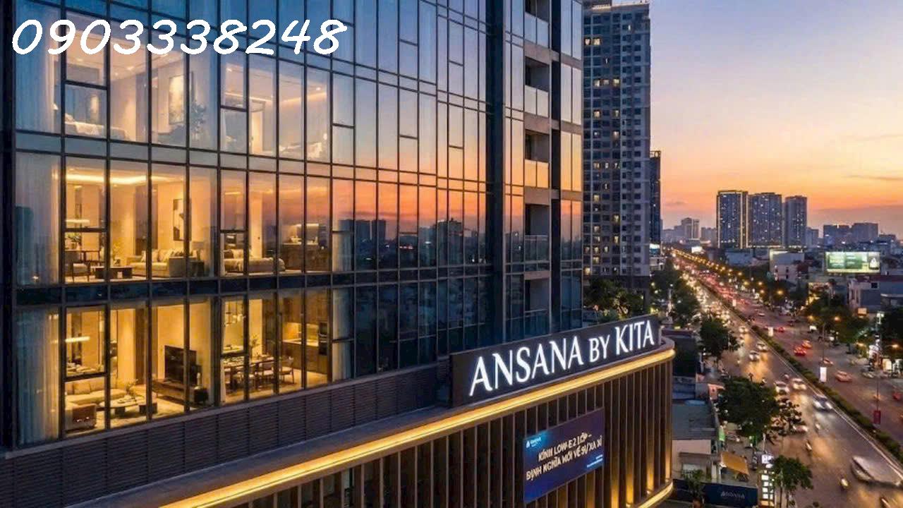 Nhận giữ chỗ căn hộ cao cấp ngay mặt tiền Võ Văn Kiệt dự án "ANSANA" của Kita group