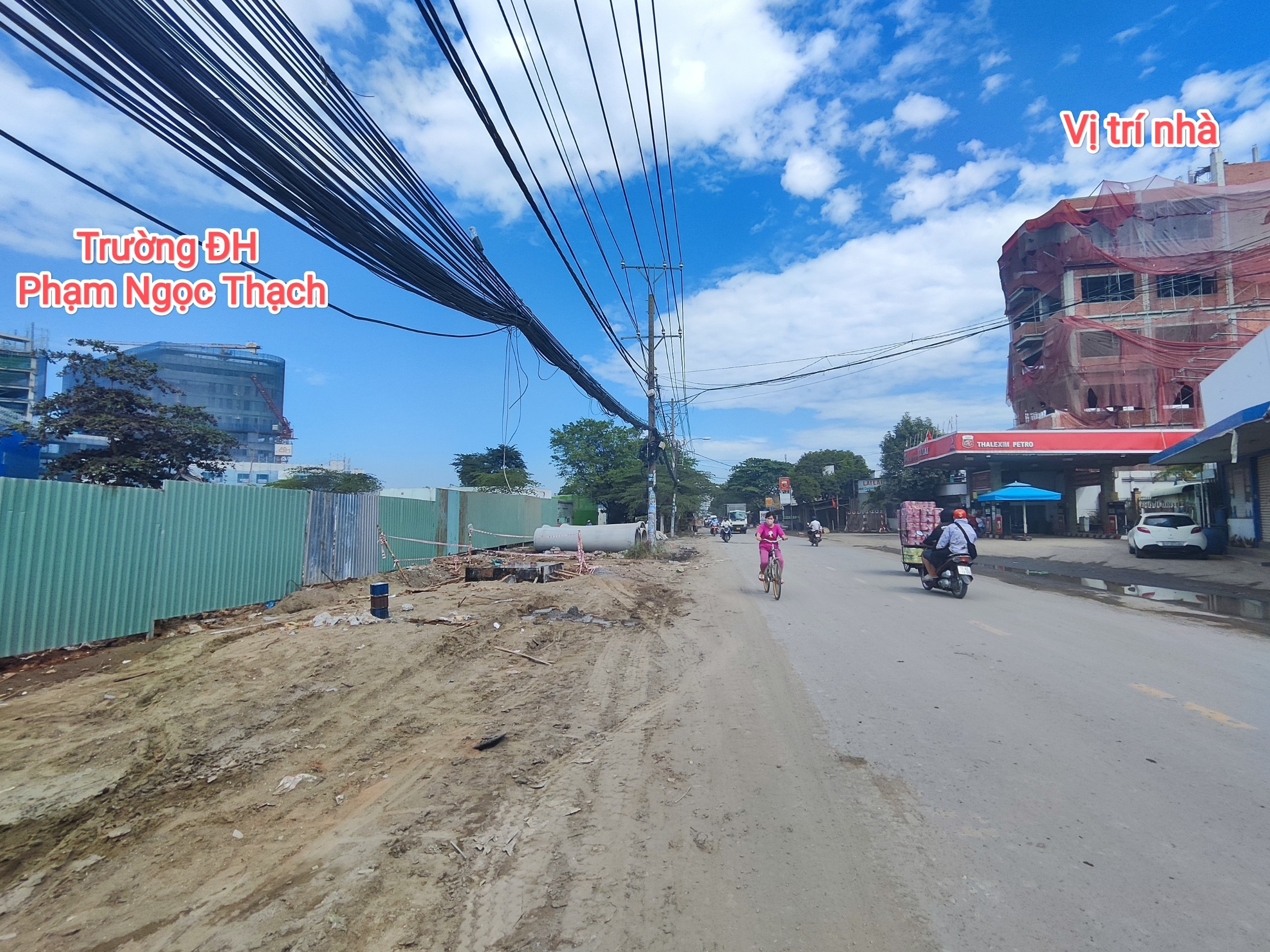 BÁN OR CHO THUÊ NHÀ 4,5 TẤM ĐỐI DIỆN ĐH PHẠM NGỌC THẠCH