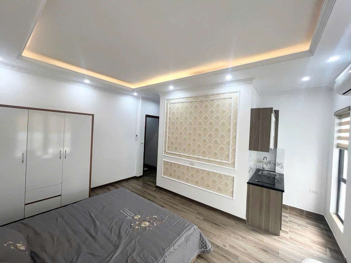 HOÀNG HOA THÁM 56M2 7TẦNG THANG MÁY MẶT NGÕ THÔNG KINH DOANH FULL NỘI THẤT LÔ GÓC 2 THOÁNG