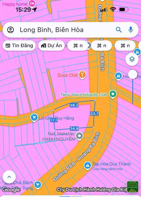 Cần bán siêu phẩm lô góc 2 mặt tiền-phường Long Bình-Biên Hòa-Đồng Nai