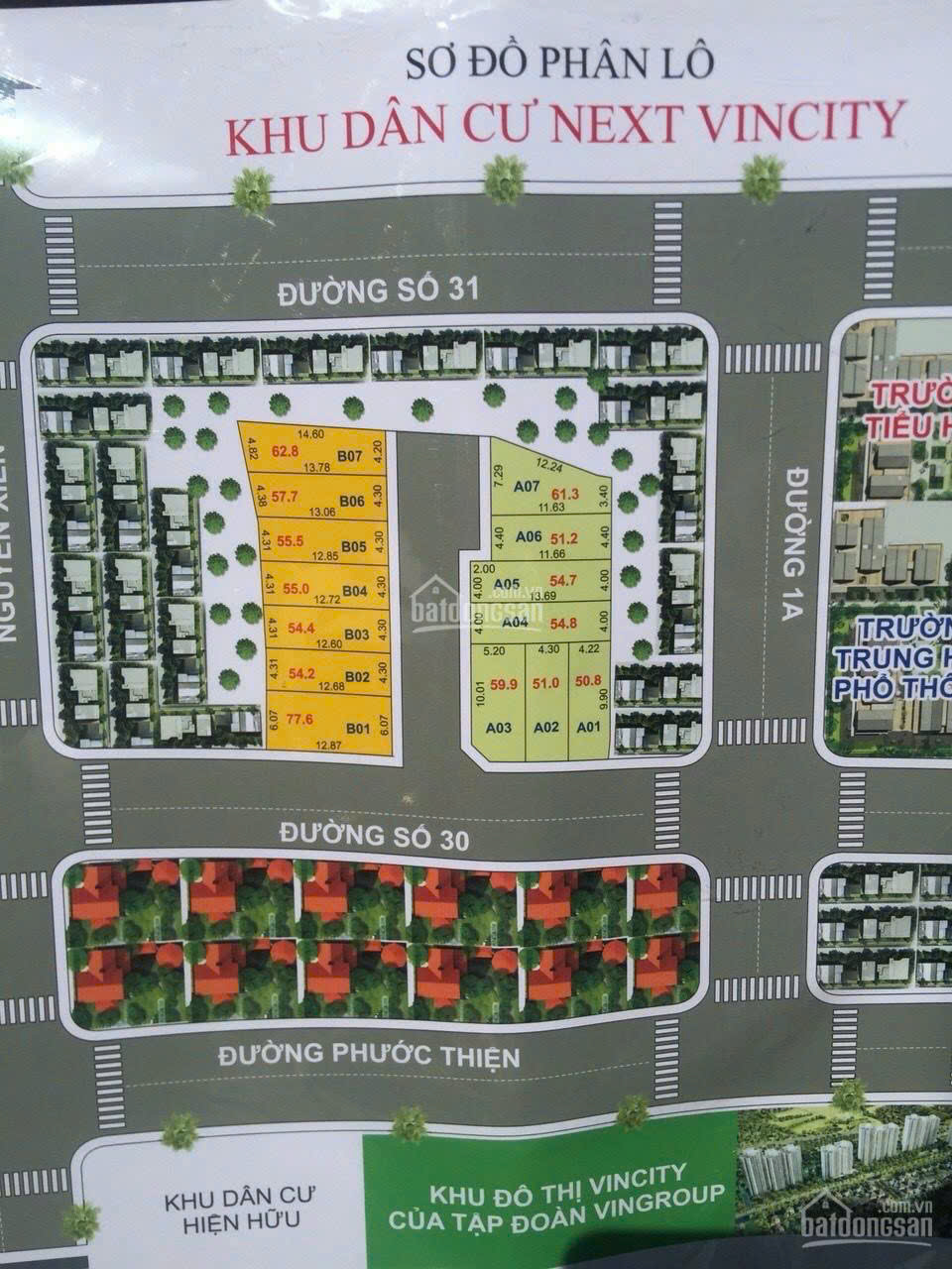 Lô đất HXH Phước thiện dt 58m, kế vinhome, giá đầu tư