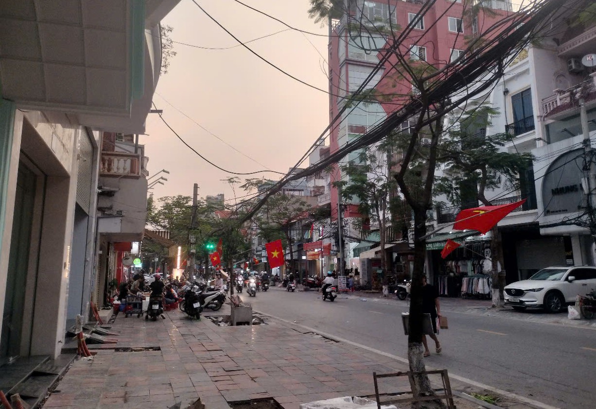 BÁN ĐẤT MẶT PHỐ HAI BÀ TRƯNG – LÊ CHÂN – HẢI PHÒNG – 135M² – VỈA HÈ RỘNG – GIÁ 22,5 TỶ