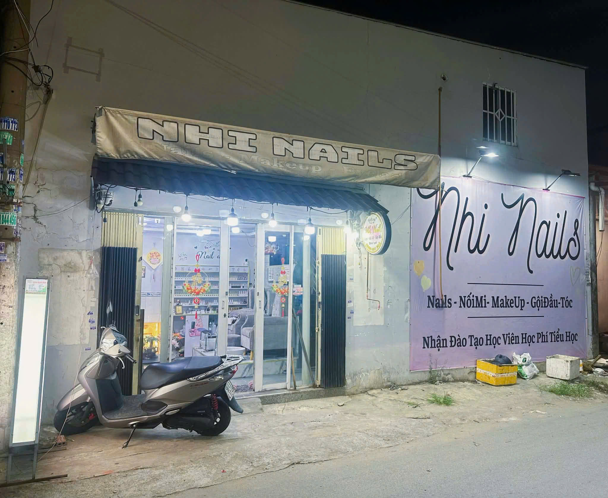 SANG NHƯỢNG TIỆM NAIL GỘI TẠI BÌNH CHÁNH, HỒ CHÍ MINH