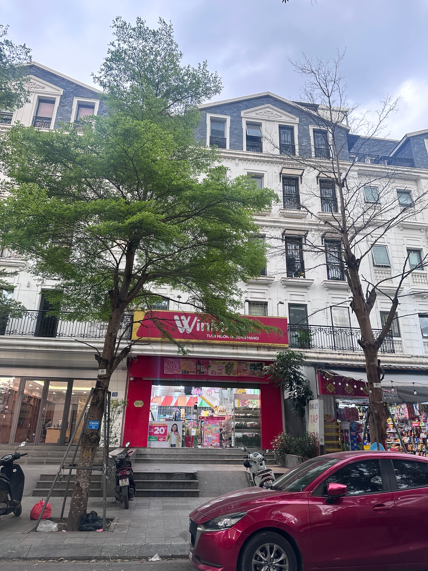 SHOPHOUSE KĐT NAM TRUNG YÊN – MẶT PHỐ ĐINH NÚP – WINMART THUÊ 80TR/THÁNG – GIÁ CHƯA TỚI 600TR/M²